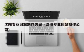 黄骅沈阳专业网站制作方案（沈阳专业网站制作公司）